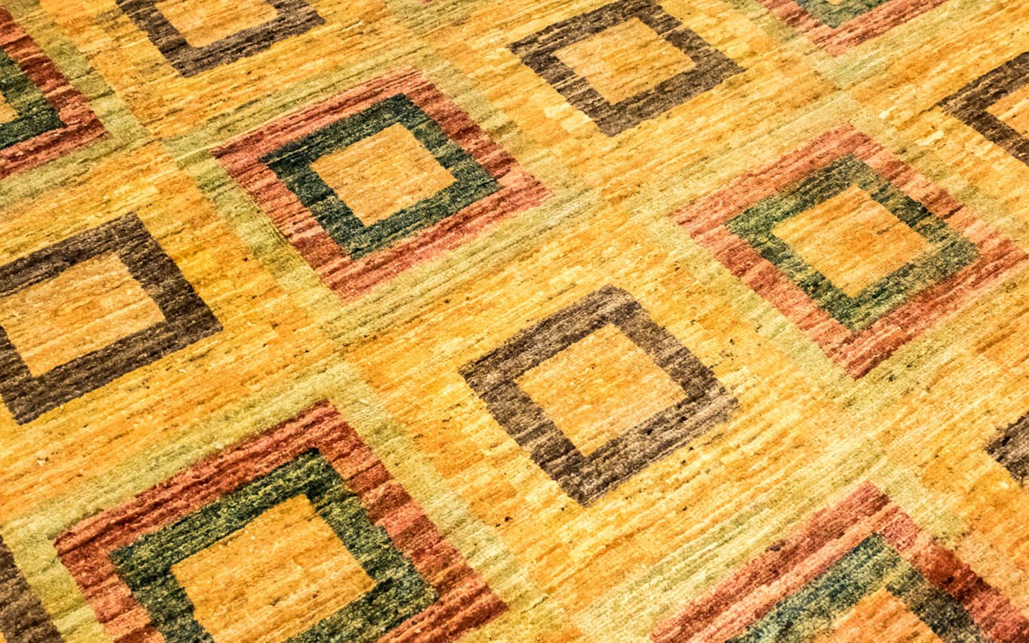 Tapis Ziegler - Moderne - 281 x 203 cm - jaune