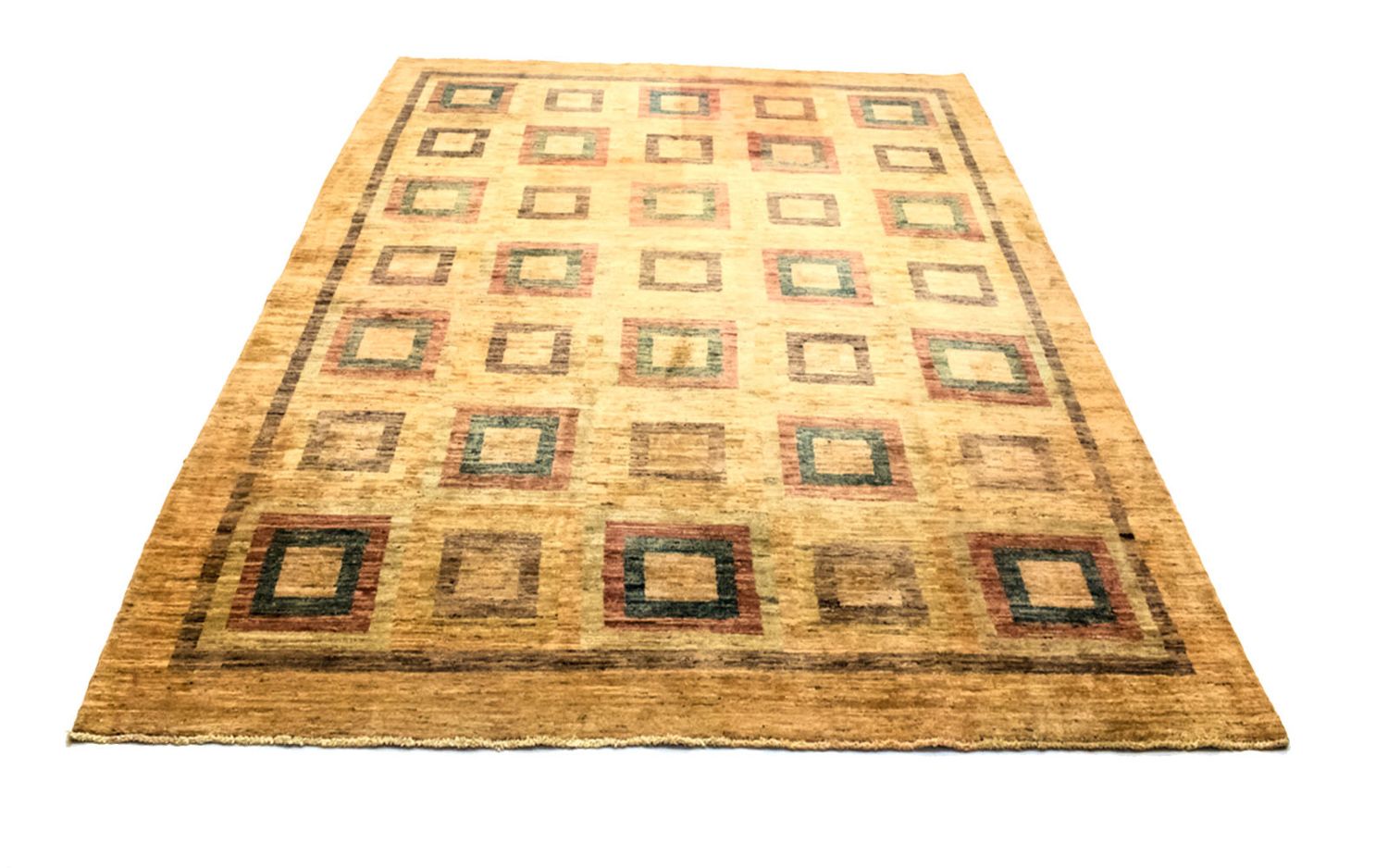 Tapis Ziegler - Moderne - 281 x 203 cm - jaune