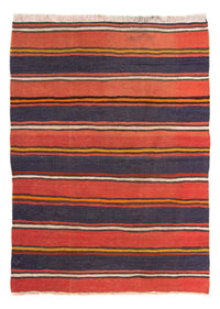 Tapis Kelim - Vieux - 200 x 150 cm - multicolore