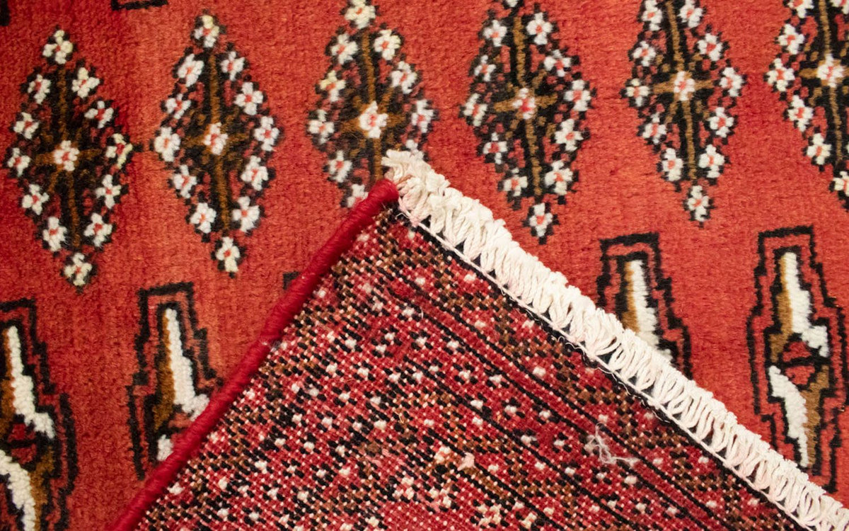 Tapis Turkaman - 130 x 60 cm - rouge