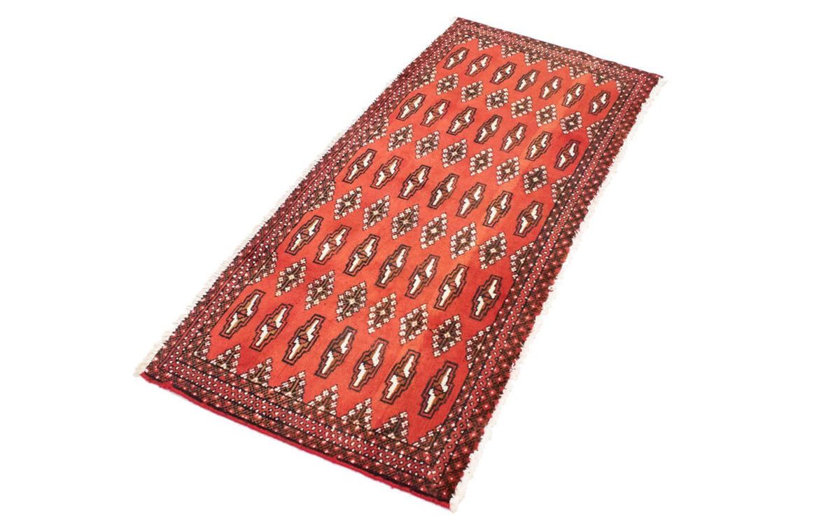 Tapis Turkaman - 130 x 60 cm - rouge