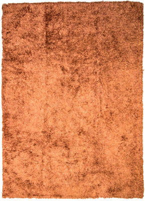 Tapis à poils longs - 332 x 178 cm - orange