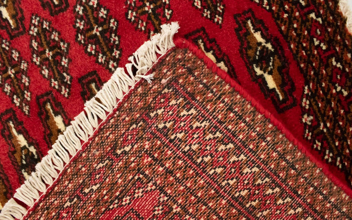 Tapis Turkaman - 130 x 60 cm - rouge