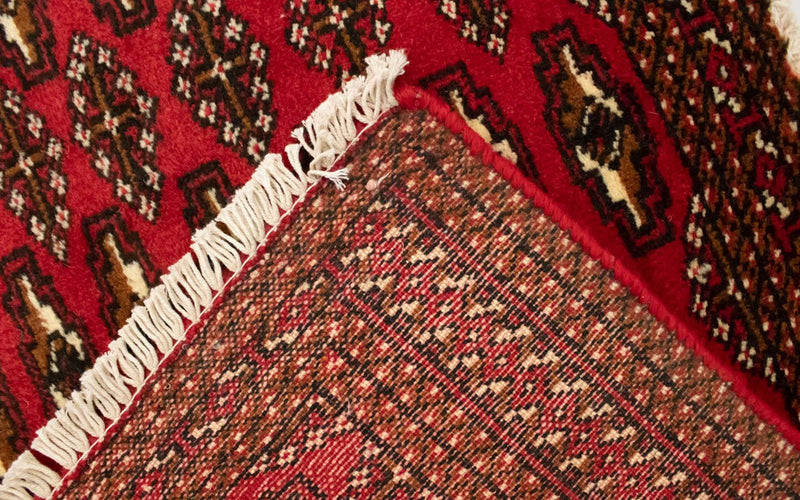 Tapis Turkaman - 130 x 60 cm - rouge
