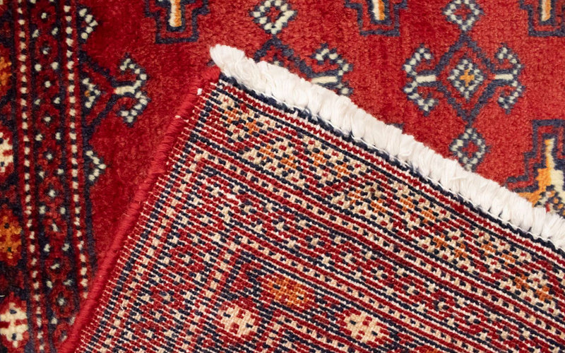 Tapis Turkaman - 130 x 60 cm - rouge