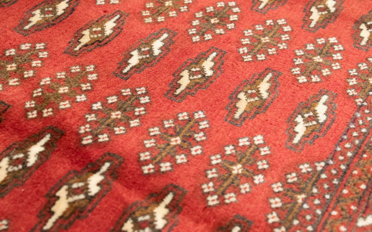 Tapis Turkaman - 130 x 60 cm - rouille