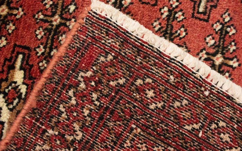 Tapis Turkaman - 130 x 60 cm - rouille