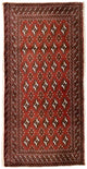 Tapis Turkaman 130x60cm - Tapis persan