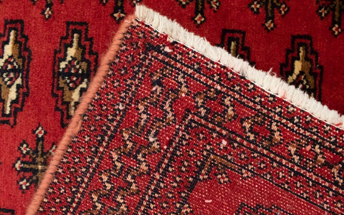 Tapis Turkaman - 130 x 60 cm - rouge