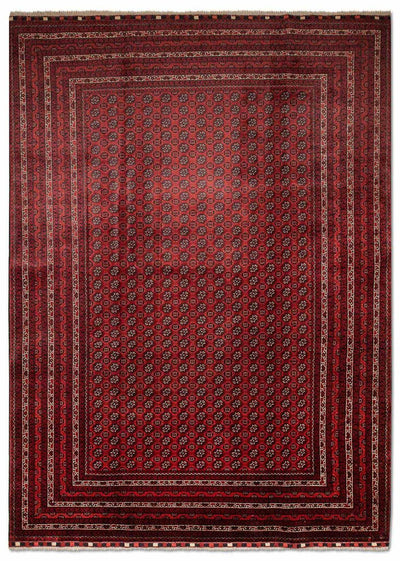 Tapis de Boukhara Tapis 197x301cm - Tapis oriental - rouge