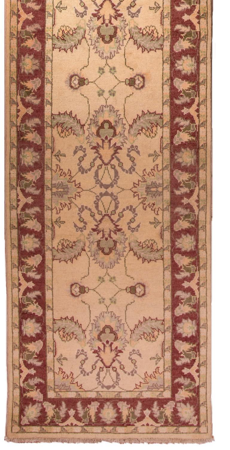 Tapis de couloir Tapis Ziegler - 388 x 84 cm - beige