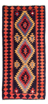 Tapis de couloir Tapis Kelim - Vieux - 295 x 135 cm - multicolore