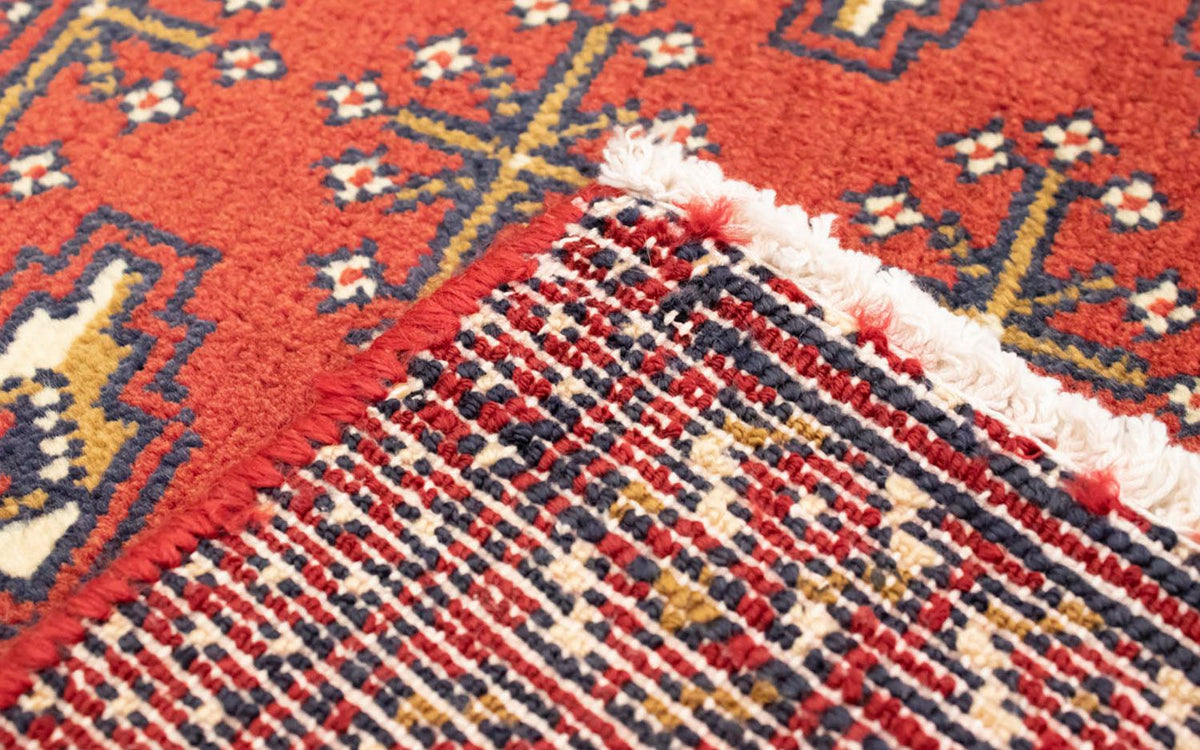 Tapis Turkaman - 130 x 60 cm - rouille