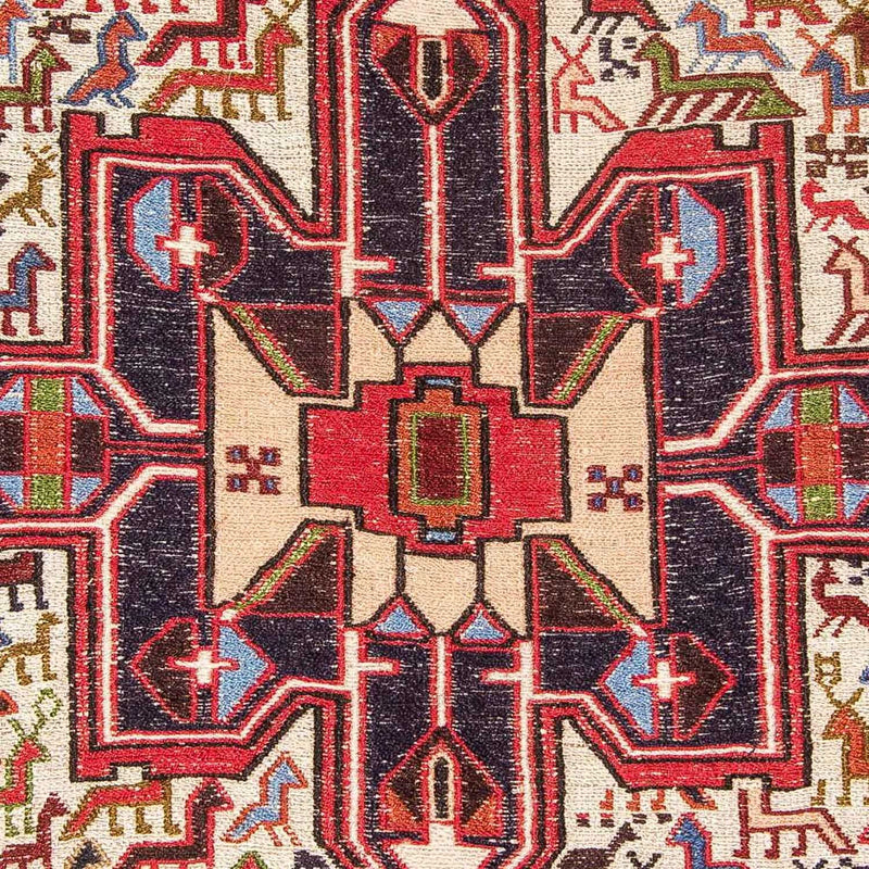 Tapis Kelim - Oriental carré  - 99 x 95 cm - beige