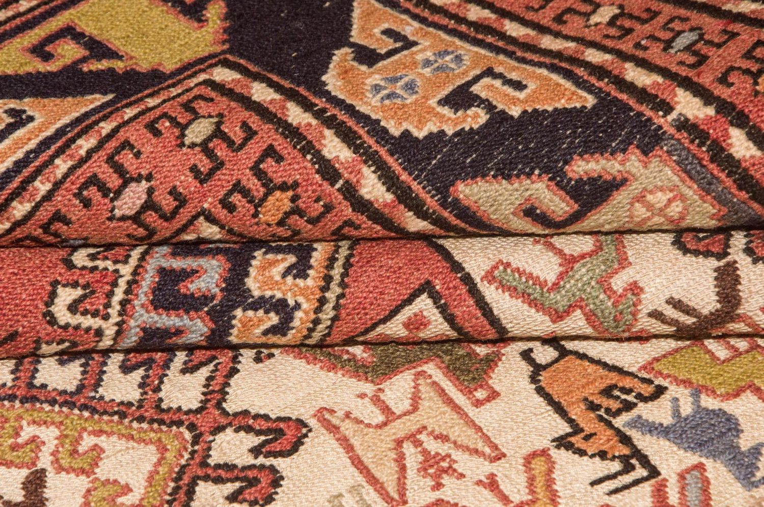 Tapis Kelim - Oriental - 194 x 122 cm - marron