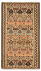 Kilim ancien Tapis 195x108cm