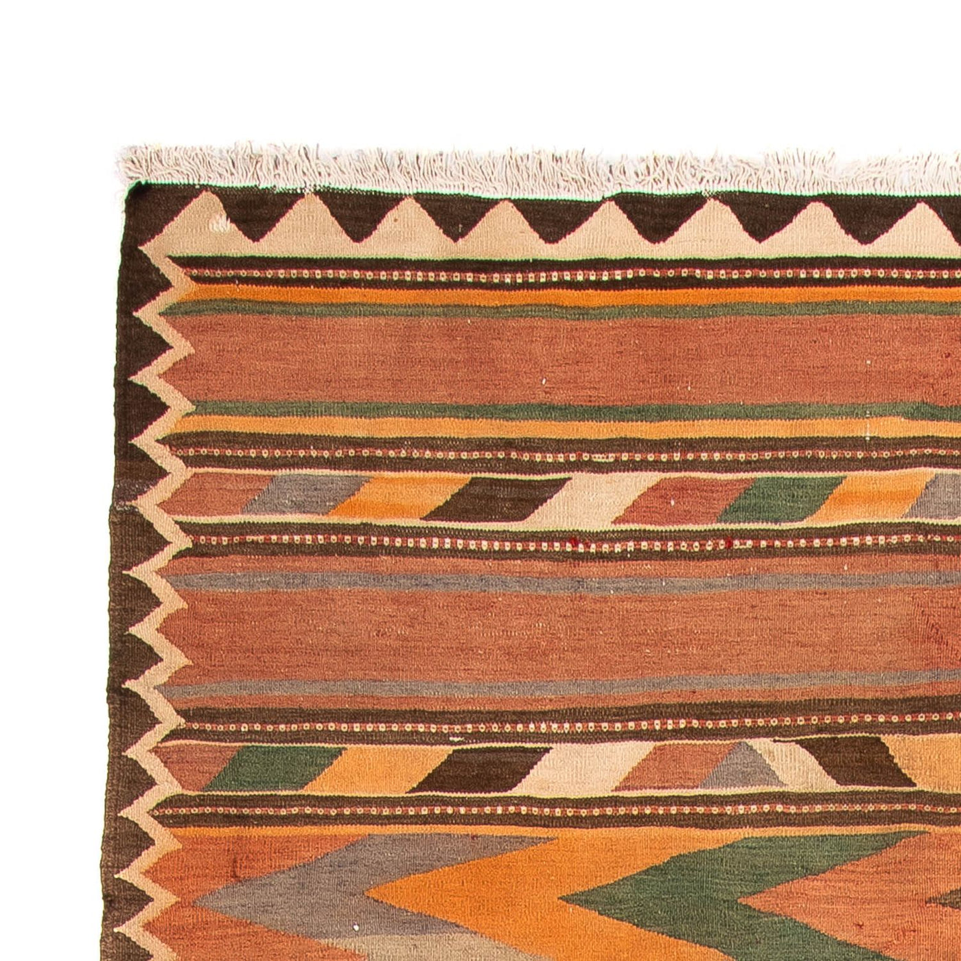Kilim ancien Tapis 340x160cm