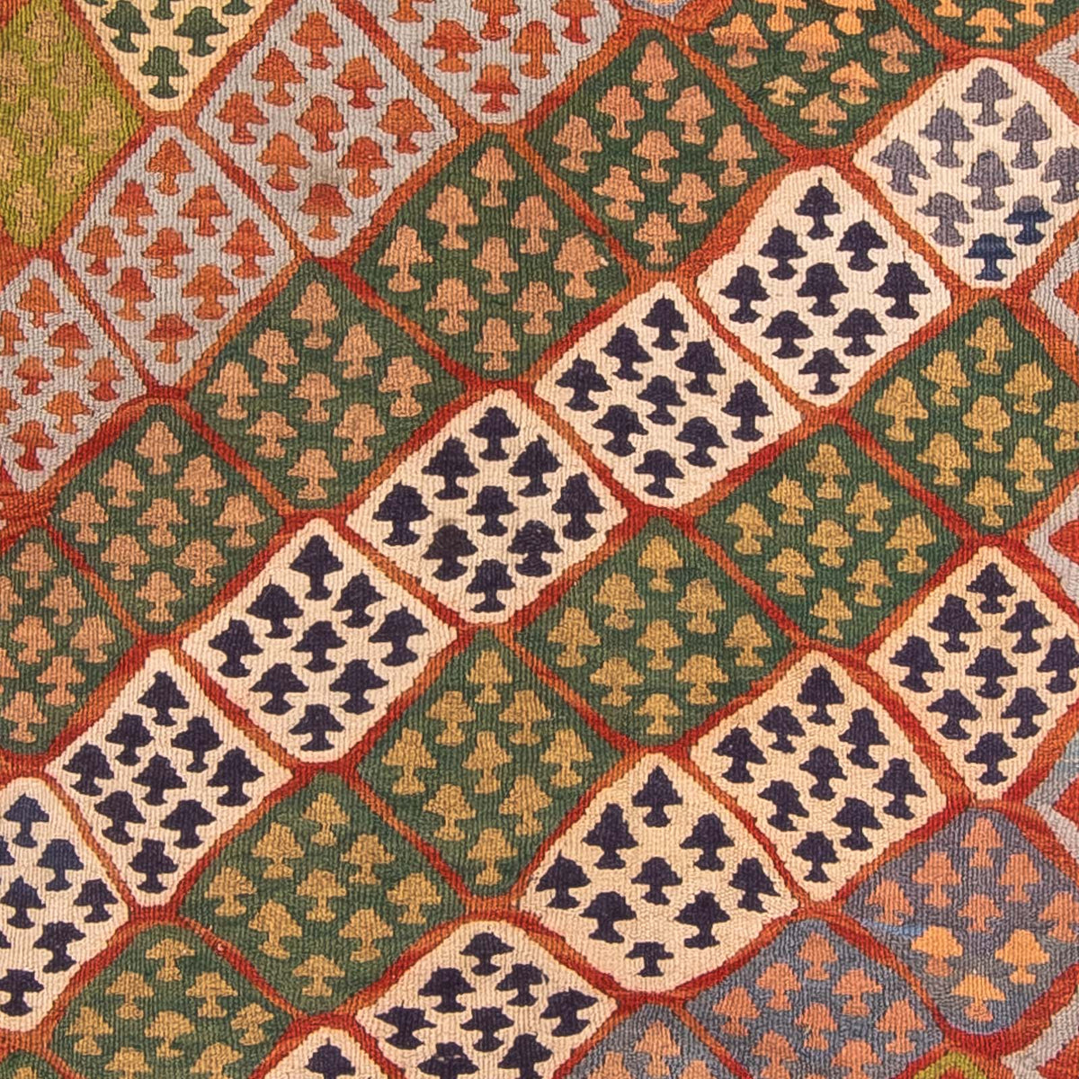 Tapis Kelim - Vieux - 220 x 130 cm - multicolore