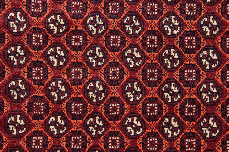 Tapis de couloir Tapis afghan - Boukhara - 292 x 86 cm - rouge