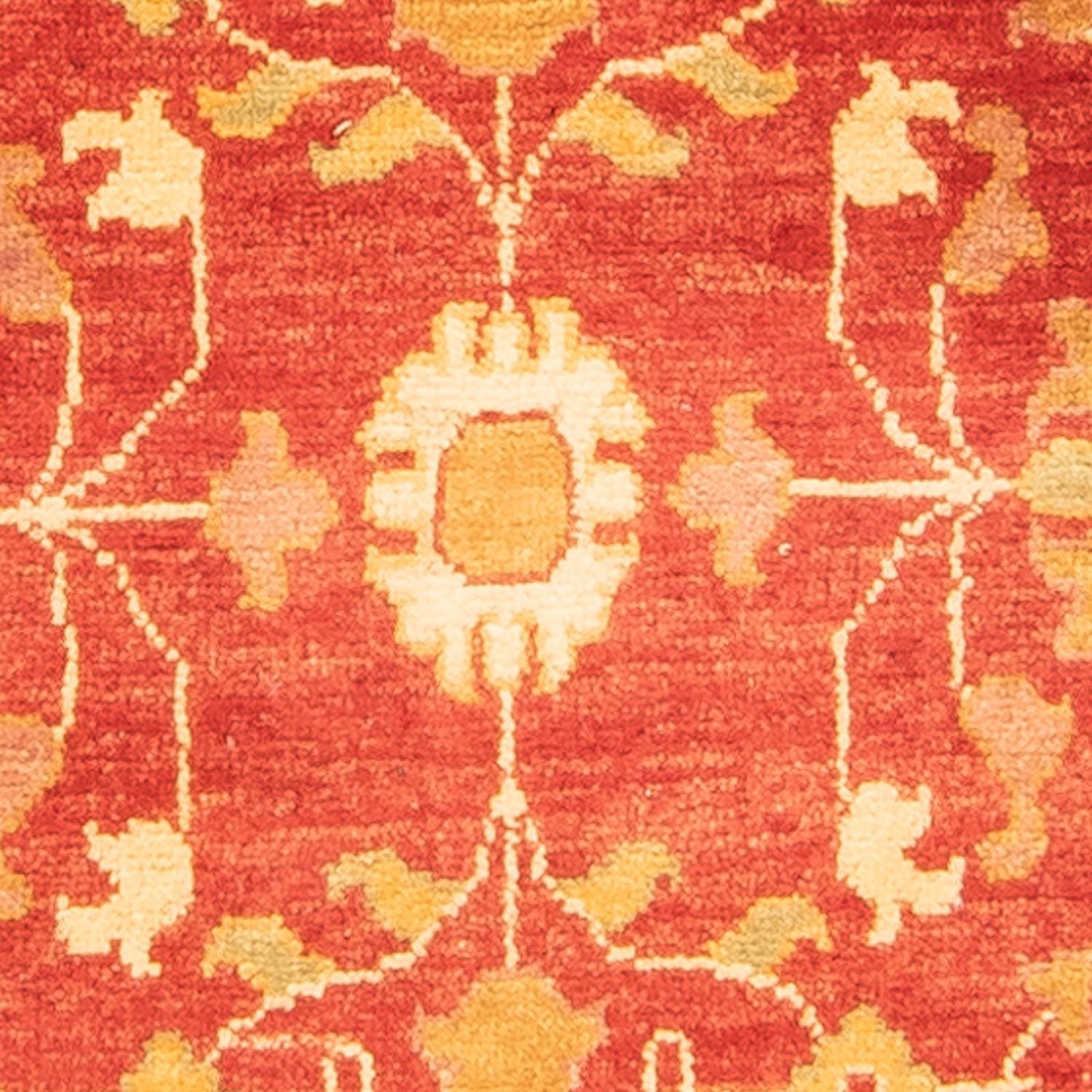 Tapis de couloir Tapis Ziegler - 393 x 82 cm - rouge