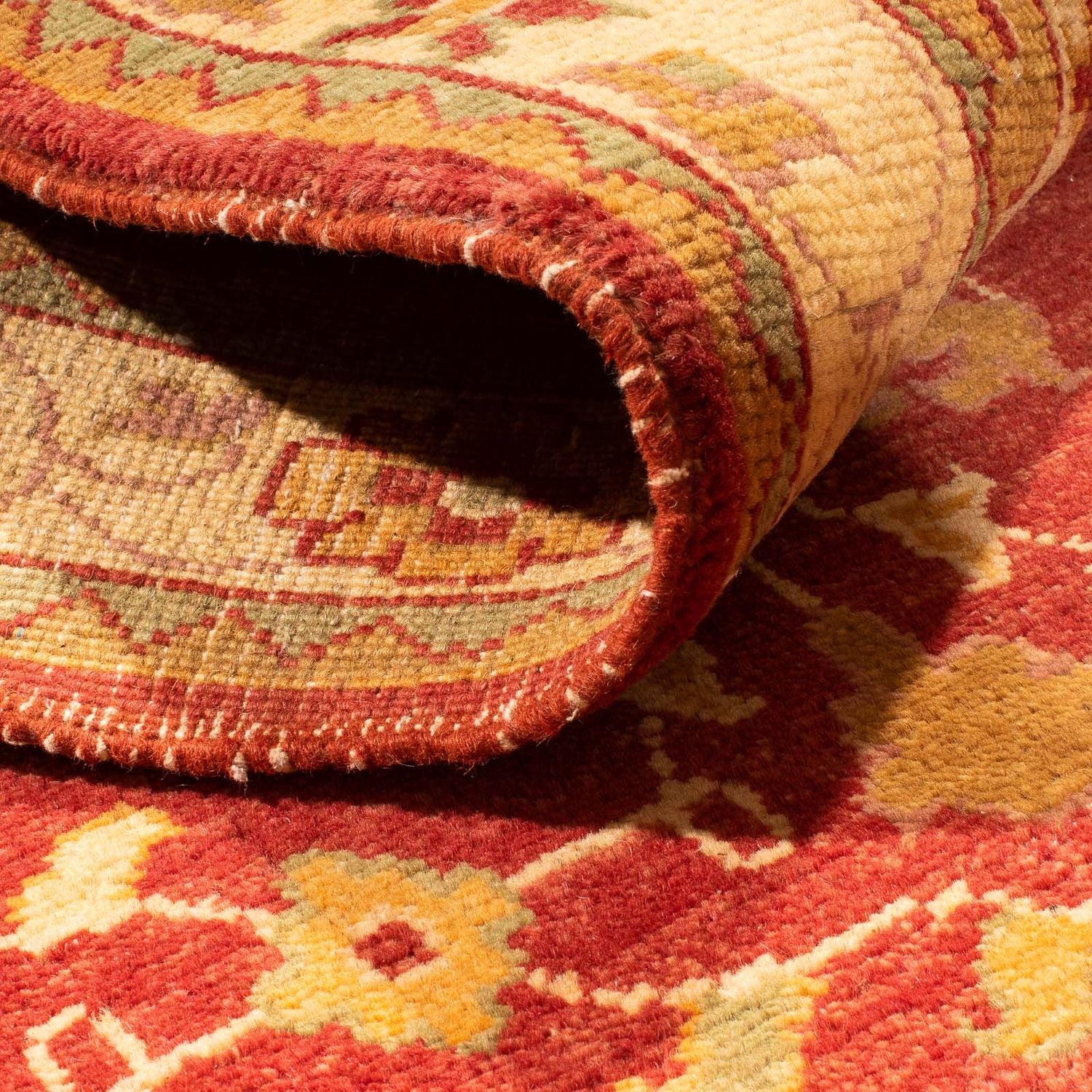 Tapis de couloir Tapis Ziegler - 393 x 82 cm - rouge