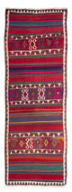 Tapis Kelim ancien / antique Tapis 370x140cm