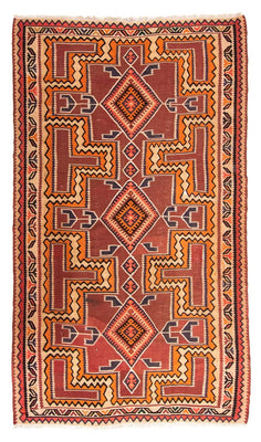 Tapis Kelim - Vieux - 285 x 180 cm - multicolore
