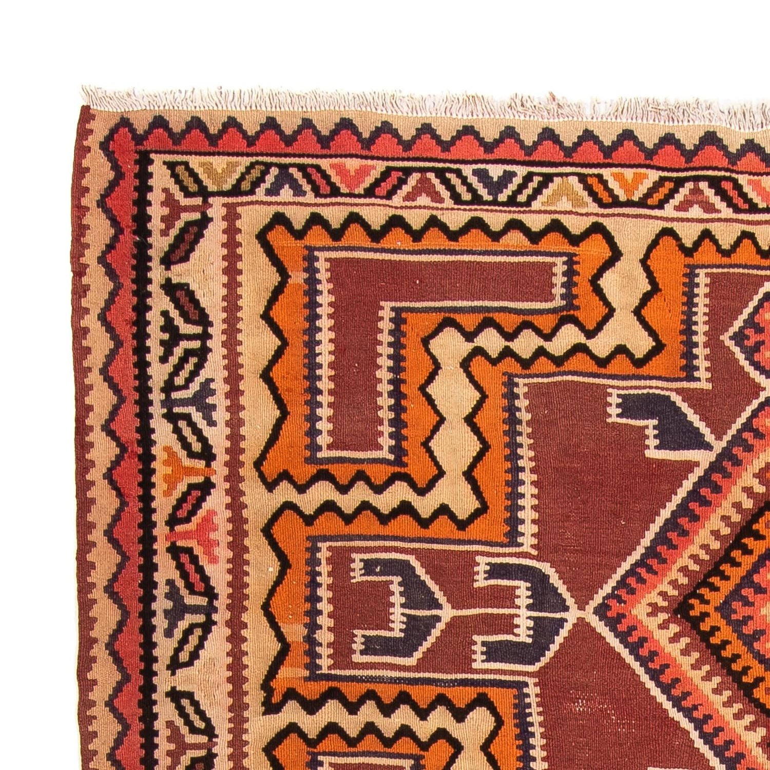 Tapis Kelim - Vieux - 285 x 180 cm - multicolore