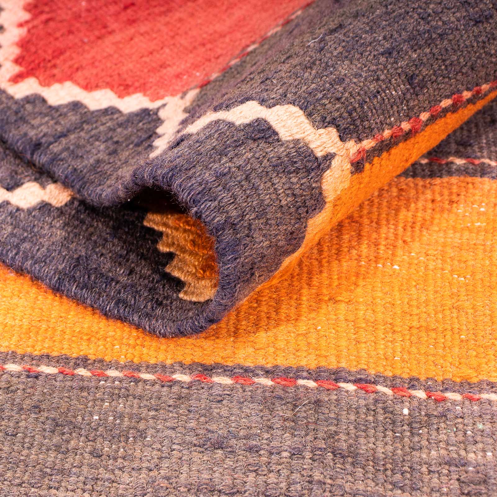 Tapis Kelim - Vieux - 300 x 195 cm - multicolore