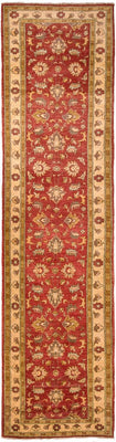 Tapis de couloir Tapis Ziegler - 377 x 86 cm - rouge
