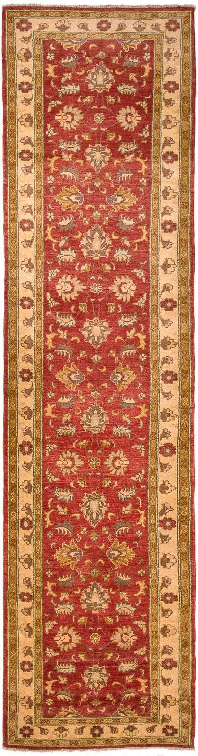 Tapis de couloir Tapis Ziegler - 377 x 86 cm - rouge