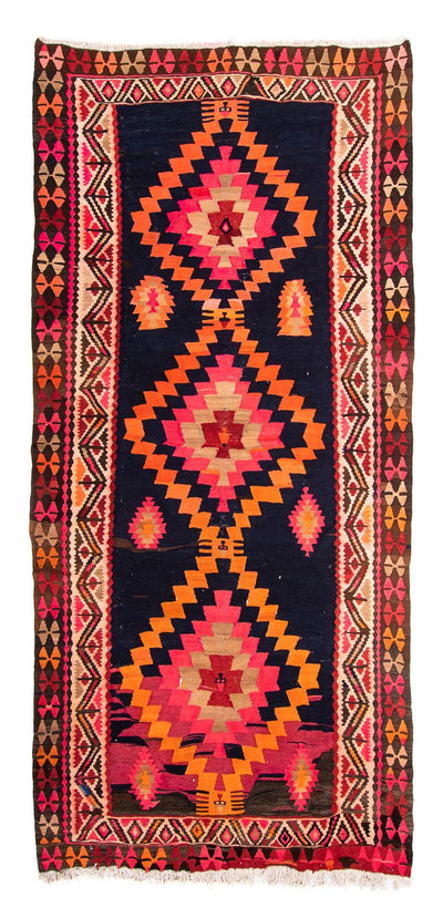 Kilim ancien Tapis 153x290cm