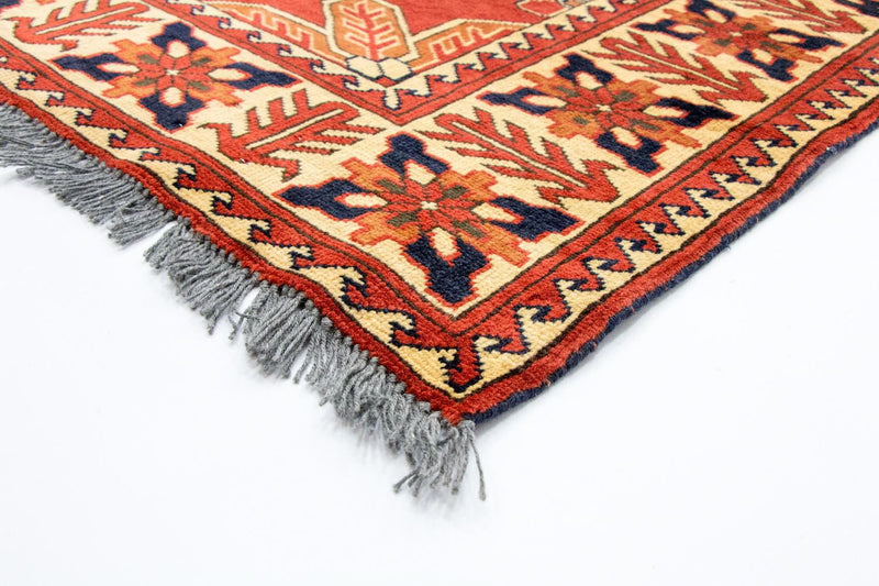 Tapis afghan - Hatschlu - 261 x 207 cm - bleu