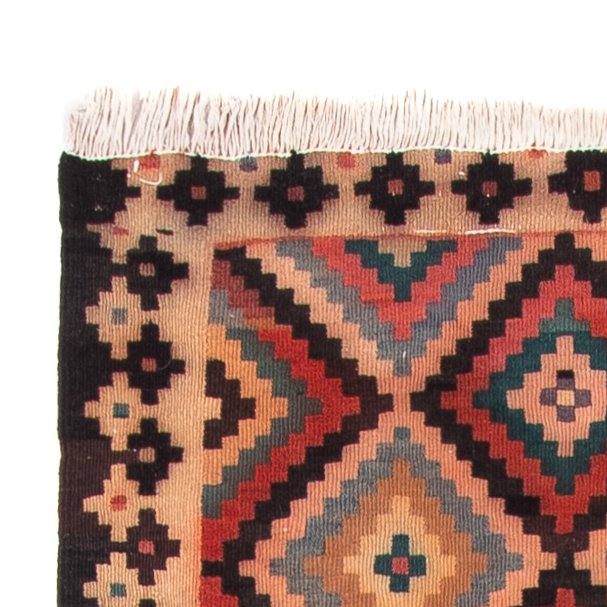 Kilim ancien Tapis 112x225cm