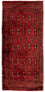 Tapis Turkaman - 130 x 60 cm - rouge