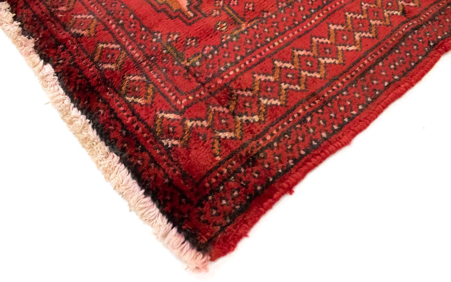 Tapis Turkaman - 130 x 60 cm - rouge