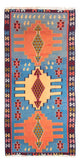 Kilim ancien Tapis 280x140cm