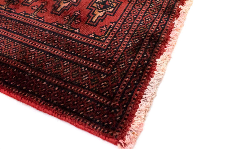 Tapis Turkaman - 130 x 60 cm - rouge