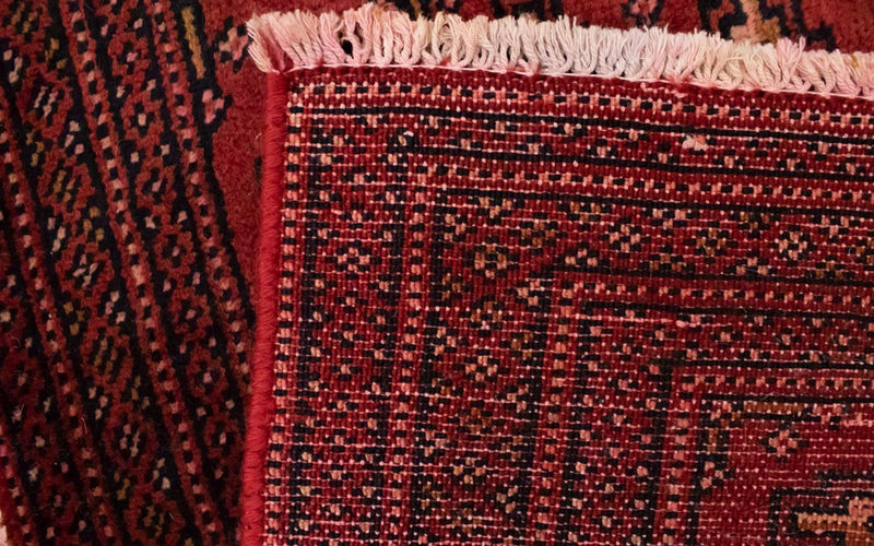 Tapis Turkaman - 130 x 60 cm - rouge