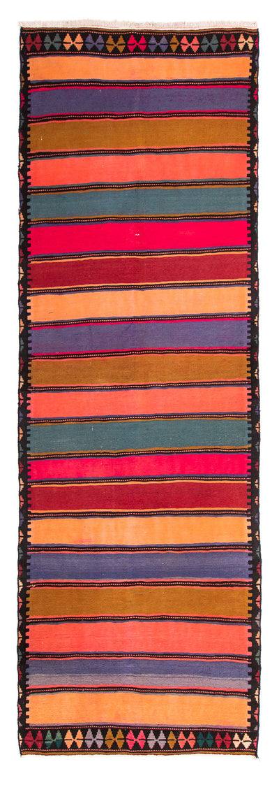 Kilim ancien Tapis 137x370cm