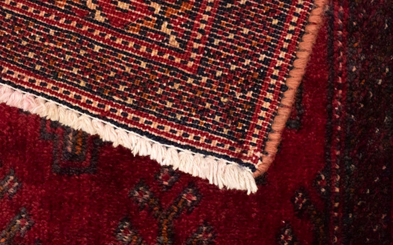 Tapis Turkaman - 130 x 60 cm - rouge