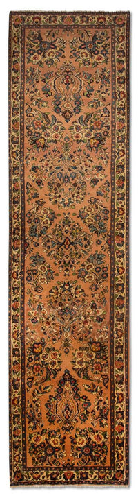 Tapis de couloir Tapis persan - Classique - 317 x 78 cm - marron