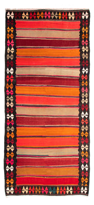Tapis de couloir Tapis Kelim - Vieux - 360 x 170 cm - multicolore