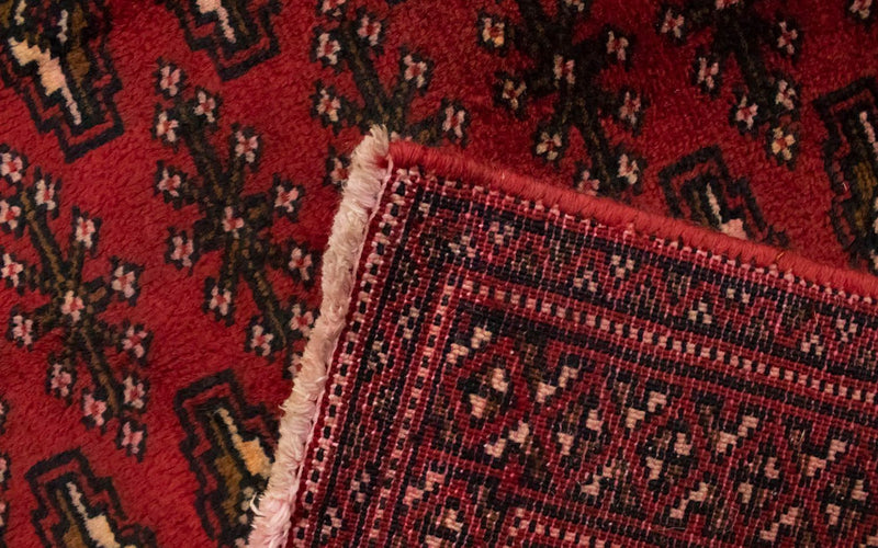 Tapis Turkaman - 130 x 60 cm - rouge