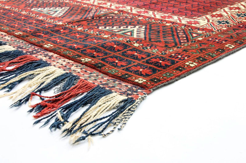 Tapis afghan - Hatschlu - 293 x 203 cm - rouge