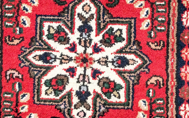 Tapis oriental - 160 x 90 cm - rouge