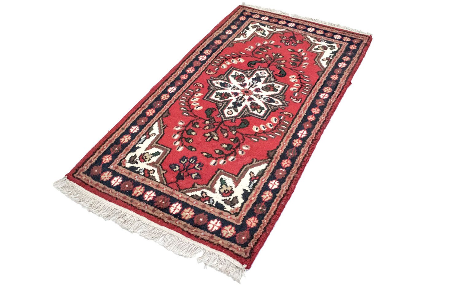 Tapis oriental - 160 x 90 cm - rouge