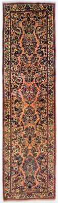 Tapis de couloir Tapis persan - Classique - 288 x 78 cm - rose