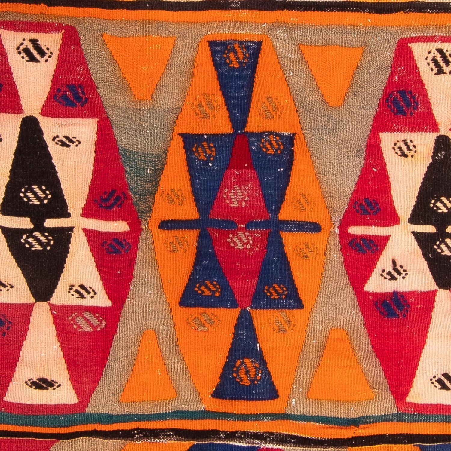 Tapis de couloir Tapis Kelim - Vieux - 300 x 160 cm - multicolore