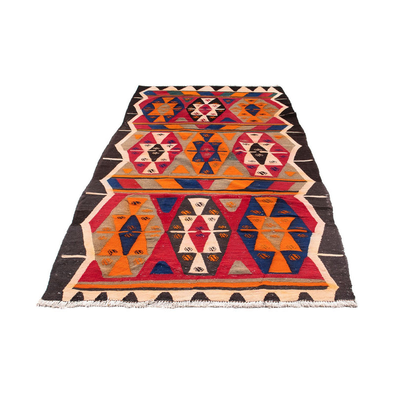 Tapis de couloir Tapis Kelim - Vieux - 300 x 160 cm - multicolore